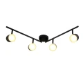 Spot Rawi czarny LED 4x4,2W 3000K goldlux 318374 | 5901508318374 noxbox lampynox www.lampynox.pl