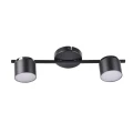 Spot Kubik 2 czarny LED 2x4,2W 3000K goldlux 318268 | 5901508318268 noxbox lampynox www.lampynox.pl
