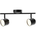 Spot Kubik 2 czarny LED 2x4,2W 3000K goldlux 318268 | 5901508318268 noxbox lampynox www.lampynox.pl