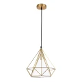 Lampa wisząca ﻿Hira złoty | biały E27 goldlux 318503 | 5901508318503 noxbox lampynox www.lampynox.pl