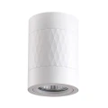 Downlight tuba natynkowa regulowany kierunek Rubin Romb biały Ø 8cm. GU10 goldlux 319821 | 5901508319821 noxbox lampynox www.lampynox.pl