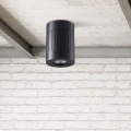 Downlight tuba natynkowa regulowany kierunek Rubin Paski czarny Ø 8cm. GU10 goldlux 319852 | 5901508319852 noxbox lampynox www.lampynox.pl