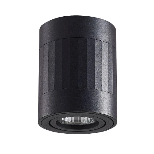 Downlight tuba natynkowa regulowany kierunek Rubin Paski czarny Ø 8cm. GU10 goldlux 319852 | 5901508319852 noxbox lampynox www.lampynox.pl