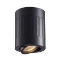 Downlight tuba natynkowa regulowany kierunek Rubin Paski czarny Ø 8cm. GU10 goldlux 319852 | 5901508319852 noxbox lampynox www.lampynox.pl