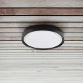 Plafon Perse 30 czarny Ø 33cm. LED 15W 4000K goldlux 319111 | 5901508319111 noxbox lampynox www.lampynox.pl