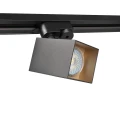 Reflektor SQUARE czarny GU10 do systemu szyn 1-fazowych goldlux 321756 | 5901508321756 noxbox lampynox www.lampynox.pl