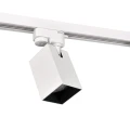 Zestaw szynowy 3x reflektor SQUARE biały i 1m. szynoprzewodu 1-fazowego goldlux 321725 | 5901508321725 noxbox lampynox www.lampynox.pl