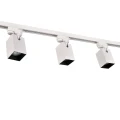 Zestaw szynowy 3x reflektor SQUARE biały i 1m. szynoprzewodu 1-fazowego goldlux 321725 | 5901508321725 noxbox lampynox www.lampynox.pl