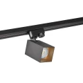 Zestaw szynowy 3x reflektor SQUARE czarny i 1m. szynoprzewodu 1-fazowego goldlux 321732 | 5901508321732 noxbox lampynox www.lampynox.pl
