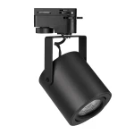 Minor czarny Ø 8,2cm. GU10 do systemu szyn 1-fazowych Reflektor 