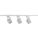 Zestaw szynowy 3x reflektor Minor biały i 1m. szynoprzewodu 1-fazowego