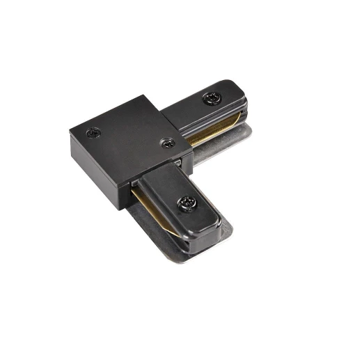 Łącznik kątowy czarny do szynoprzewodów 1-fazowych goldlux 321879 | 5901508321879 noxbox lampynox www.lampynox.pl