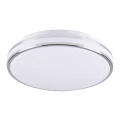 Plafon ORBIT 40 Chrom Ø 38cm. LED 24W 4000K goldlux 319036 | 5901508319036 noxbox lampynox www.lampynox.pl