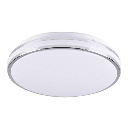 Plafon ORBIT 40 Chrom Ø 38cm. LED 24W 4000K goldlux 319036 | 5901508319036 noxbox lampynox www.lampynox.pl