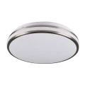 Plafon ORBIT 30 Nikiel Ø 28cm. LED 15W 4000K goldlux 319968 | 5901508319968 noxbox lampynox www.lampynox.pl