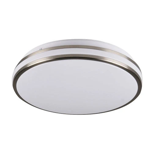 Plafon ORBIT 30 Nikiel Ø 28cm. LED 15W 4000K goldlux 319968 | 5901508319968 noxbox lampynox www.lampynox.pl