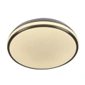 Plafon ORBIT 30 Nikiel Ø 28cm. LED 15W 4000K goldlux 319968 | 5901508319968 noxbox lampynox www.lampynox.pl