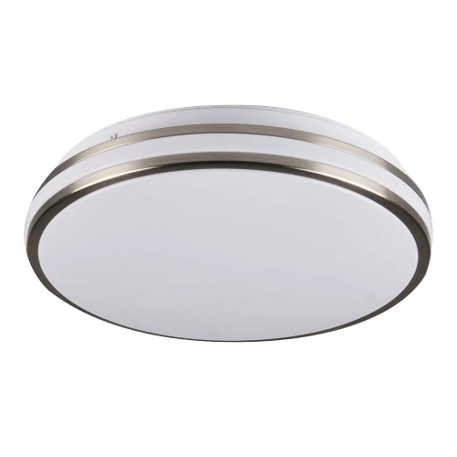 Plafon ORBIT 40 Nikiel Ø 38cm. LED 24W 4000K goldlux 319975 | 5901508319975 noxbox lampynox www.lampynox.pl