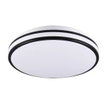 ORBIT 30 Czarny Ø 28cm. LED 15W 4000K Plafon