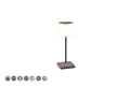Zewnętrzna lampka stołowa Sanchez antracyt LED dim. 2,1W 3000+4000+5000K RGB IP44 ściemnialna RL R54126142 | 4017807570595 noxbox lampynox www.lampynox.pl