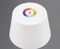 Zewnętrzna lampka stołowa Sanchez biały mat LED dim. 2,1W 3000+4000+5000K RGB IP44 ściemnialna RL R54126131 | 4017807570571 noxbox lampynox www.lampynox.pl
