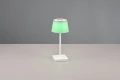 Zewnętrzna lampka stołowa Sanchez biały mat LED dim. 2,1W 3000+4000+5000K RGB IP44 ściemnialna RL R54126131 | 4017807570571 noxbox lampynox www.lampynox.pl