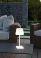 Zewnętrzna lampka stołowa Sanchez biały mat LED dim. 2,1W 3000+4000+5000K RGB IP44 ściemnialna RL R54126131 | 4017807570571 noxbox lampynox www.lampynox.pl