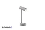Lenny szary LED dim. 2,5W 3000+4000+6000K ściemnialna Lampka stołowa