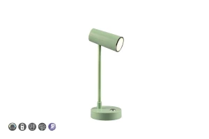 Lenny zielony LED dim. 2,5W 3000+4000+6000K ściemnialna Lampka stołowa