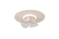 Lampa sufitowa ściemnialna Nybro biały mat z wentylatorem Ø 50cm LED 3 step dim. 30W 2700-6500K pilot RL R64133131 | 4017807564440 noxbox lampynox www.lampynox.pl