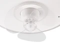 Lampa sufitowa ściemnialna Nybro biały mat z wentylatorem Ø 50cm LED 3 step dim. 30W 2700-6500K pilot RL R64133131 | 4017807564440 noxbox lampynox www.lampynox.pl