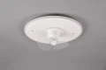 Lampa sufitowa ściemnialna Nybro biały mat z wentylatorem Ø 50cm LED 3 step dim. 30W 2700-6500K pilot RL R64133131 | 4017807564440 noxbox lampynox www.lampynox.pl