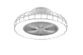 Lampa sufitowa ściemnialna sterowana aplikacją Sandfjord biały mat z wentylatorem Ø 52cm WiZ LED dim. 30W 2700-6500K pilot RL R64122106 | 4017807564426 noxbox lampynox www.lampynox.pl