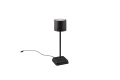 Zewnętrzna lampka stołowa Fernandez czarny mat LED dim. 1,5W 2700+4000+6000K ściemnialna RL R54096132 | 4017807564334 noxbox lampynox www.lampynox.pl