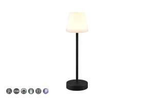Martinez czarny mat LED 3 step dim. 2,2W 2700-6500K ściemnialna Zewnętrzna lampka stołowa