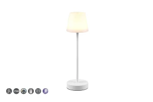 Martinez biały mat LED 3 step dim. 2,2W 2700-6500K ściemnialna Zewnętrzna lampka stołowa