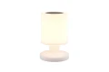 Zewnętrzna lampka stołowa Silva biały zasilanie solarne LED 1W 3000K IP44 RL R54076101 | 4017807564273 noxbox lampynox www.lampynox.pl