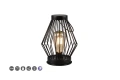 Zewnętrzna lampka stołowa Merida czarny mat zasilanie solarne LED 0,1W 2700K IP44 RL R54046132 | 4017807564211 noxbox lampynox www.lampynox.pl