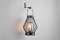 Zewnętrzna lampka stołowa Merida czarny mat zasilanie solarne LED 0,1W 2700K IP44 RL R54046132 | 4017807564211 noxbox lampynox www.lampynox.pl