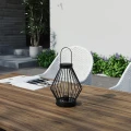 Zewnętrzna lampka stołowa Merida czarny mat zasilanie solarne LED 0,1W 2700K IP44 RL R54046132 | 4017807564211 noxbox lampynox www.lampynox.pl