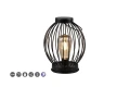 Zewnętrzna lampka stołowa Merida czarny mat zasilanie solarne LED 0,1W 2700K IP44 RL R54036132 | 4017807564204 noxbox lampynox www.lampynox.pl