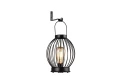 Zewnętrzna lampka stołowa Merida czarny mat zasilanie solarne LED 0,1W 2700K IP44 RL R54036132 | 4017807564204 noxbox lampynox www.lampynox.pl