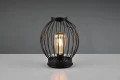Zewnętrzna lampka stołowa Merida czarny mat zasilanie solarne LED 0,1W 2700K IP44 RL R54036132 | 4017807564204 noxbox lampynox www.lampynox.pl