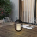 Zewnętrzna lampa stołowa z czujnikiem zmierzchu Sonora czarny mat, czujnik zmierzchu, zasilanie solarne LED 0,1W 2700K IP44 RL R54026132 | 4017807564198 noxbox lampynox www.lampynox.pl