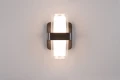 Kinkiet zewnętrzny Limeira czarny mat LED 2x3,5W 3000K IP44 RL R24266232 | 4017807564181 noxbox lampynox www.lampynox.pl