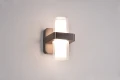 Kinkiet zewnętrzny Limeira czarny mat LED 2x3,5W 3000K IP44 RL R24266232 | 4017807564181 noxbox lampynox www.lampynox.pl
