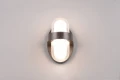 Kinkiet zewnętrzny Limeira czarny mat LED 2x3,5W 3000K IP44 RL R24256232 | 4017807564174 noxbox lampynox www.lampynox.pl