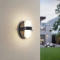 Kinkiet zewnętrzny Limeira czarny mat LED 2x3,5W 3000K IP44 RL R24256232 | 4017807564174 noxbox lampynox www.lampynox.pl