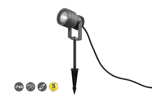 Reflektor ogrodowy Mareb antracyt LED 11W 3000K IP65 trio 821860142 | 4017807564143 noxbox lampynox www.lampynox.pl
