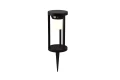 Lampa ogrodowa stojąca Carmo solar czarny wys. 25cm. PIR 2W 3000K IP54 trio 541069132 | 4017807564242 noxbox lampynox www.lampynox.pl